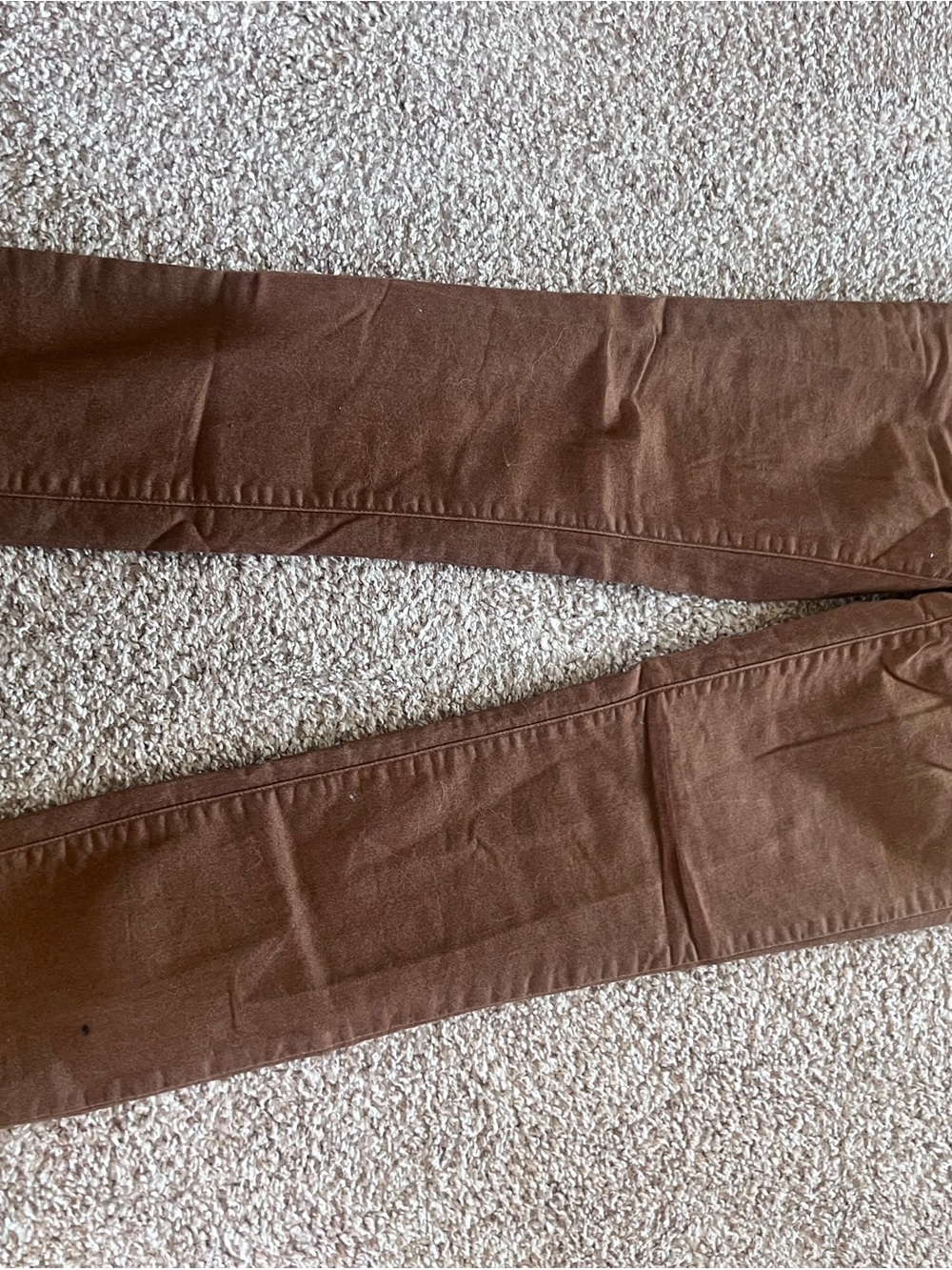Prana Ankle-Length Jeans in Chocolate Brown